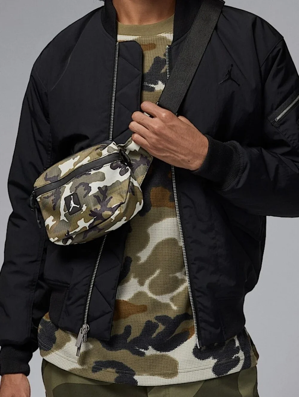 Jordan Franchise Crossbody Bag- Camo